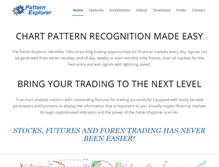 Tablet Screenshot of patternexplorer.com